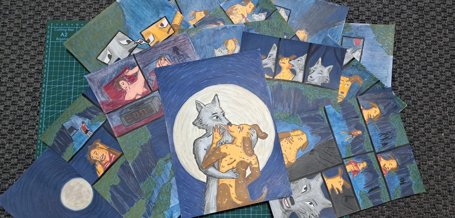 See you under the full moon: Chapter 1 – finished the traditional part