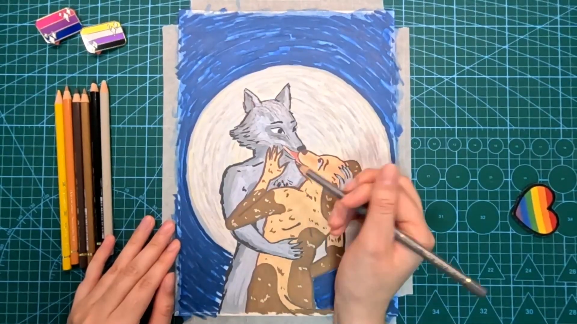 See you under the full moon: Chapter 1 – cover
